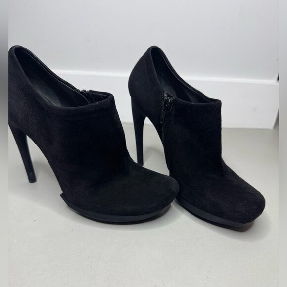 Authentic Balenciaga Suede Ankle Booties – Size 9 - Picture 1 of 15
